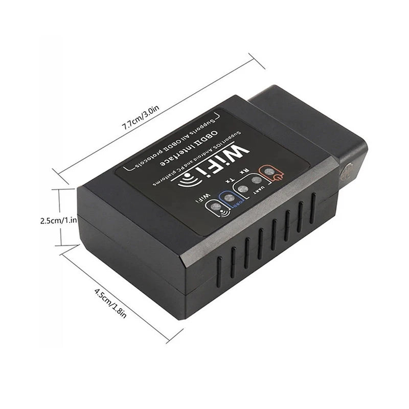 Leitor Bluetooth e Wifi OBD Diagnóstico Automóvel Android - ios Multi4you