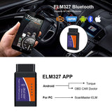 Mini ELM327 Bluetooth OBD Diagnóstico Automóvel v2 Android - ios Multi4you