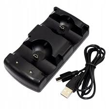 Carregador Dock Station 2 em 1 para Comando PS3 e Move - Multi4you