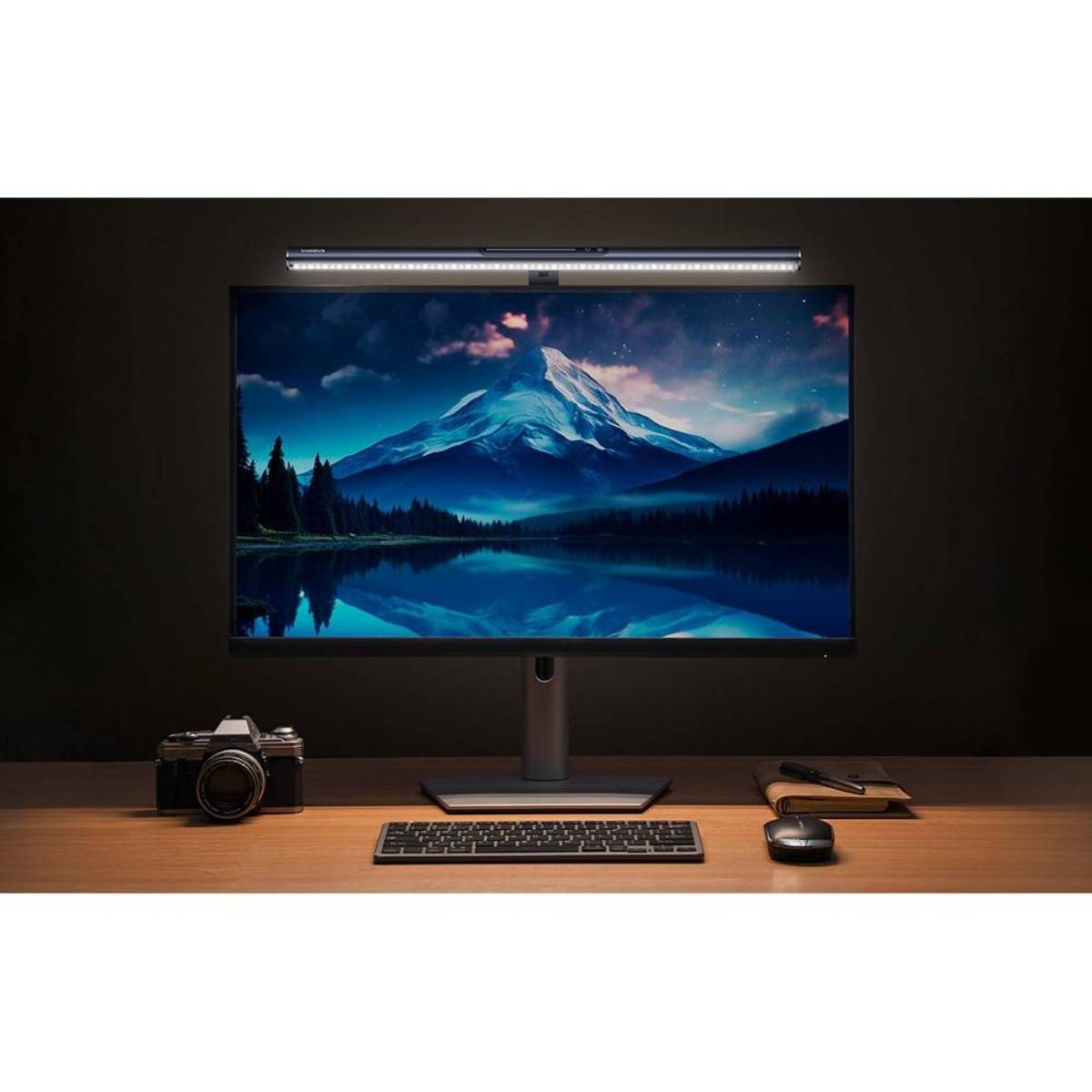Lâmpada Baseus i-wok 3 BS-LT007 para monitor magnética assimétrica - preta