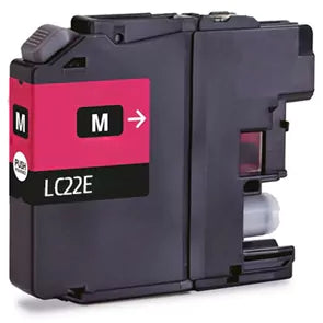 Tinteiro Brother Compatível LC22E XL Magenta