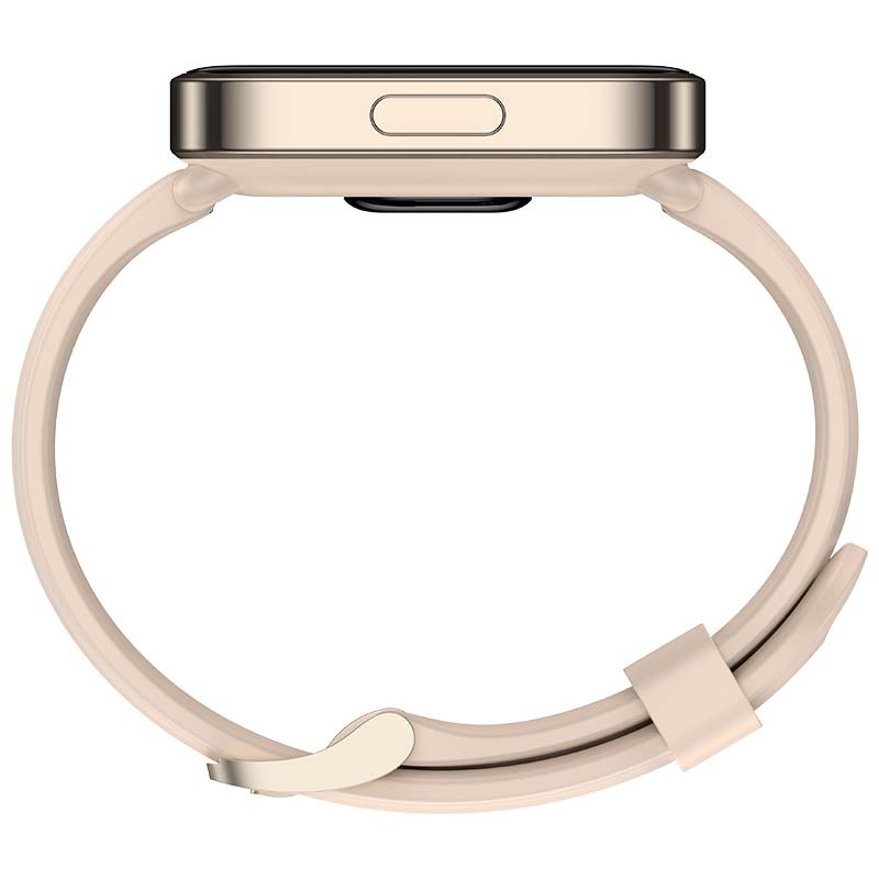 Maimo Watch Flow Dourado com Pulseira Creme - Relógio inteligente