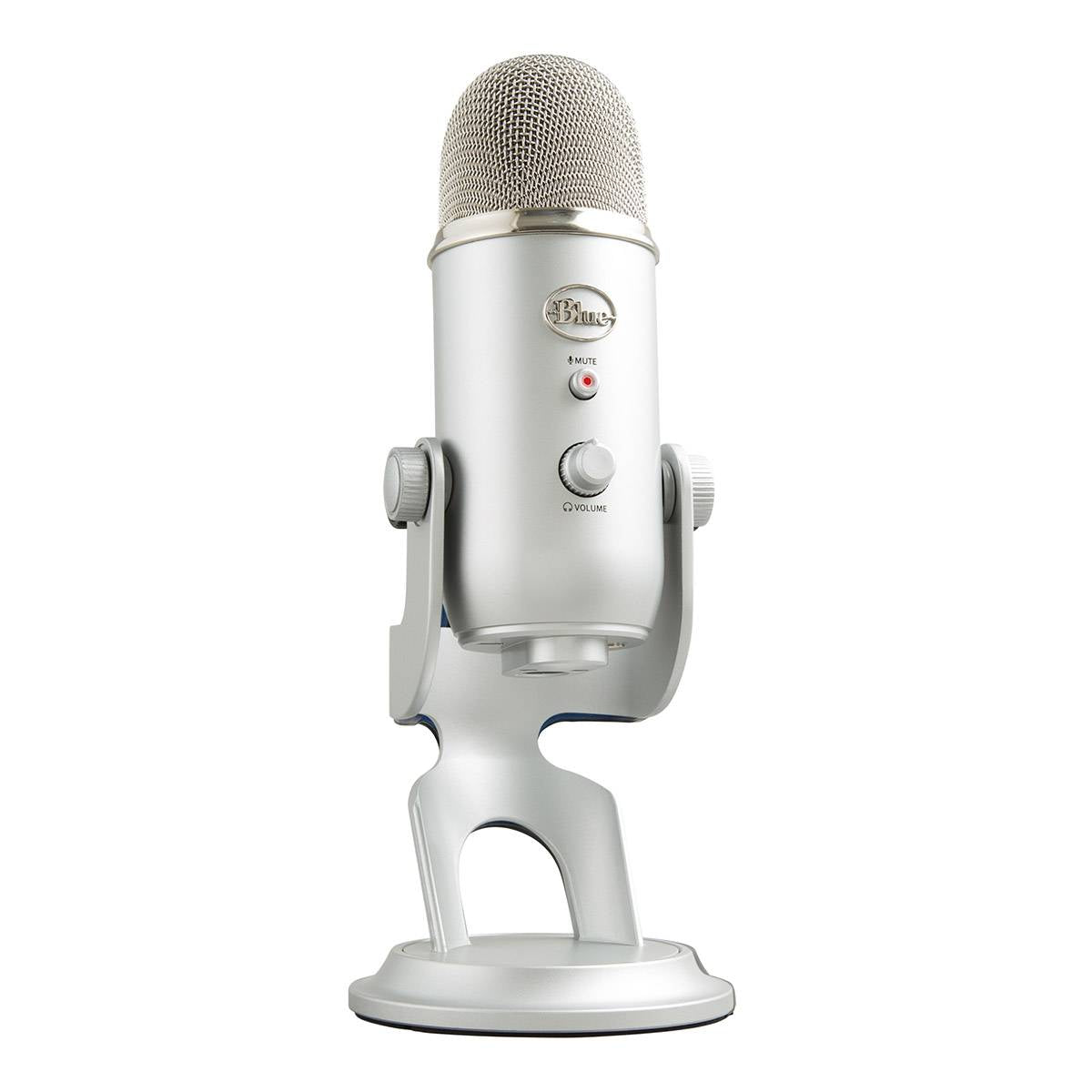 Microfone Logitech for Creators Blue Yeti USB Condensador PC/Mac Silver