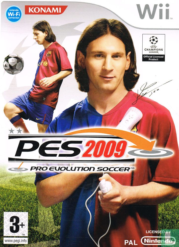 Jogo PES 2009 Nintendo Wii - SEGUNDA MÃO