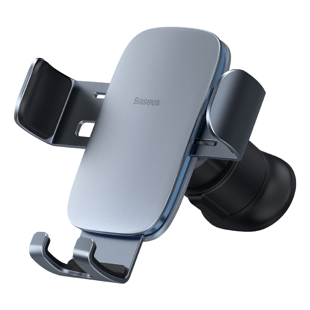Baseus Metal Age II suporte gravitacional para telemóvel para grade de ventilação na cor cinza escuro (SUJS000013)