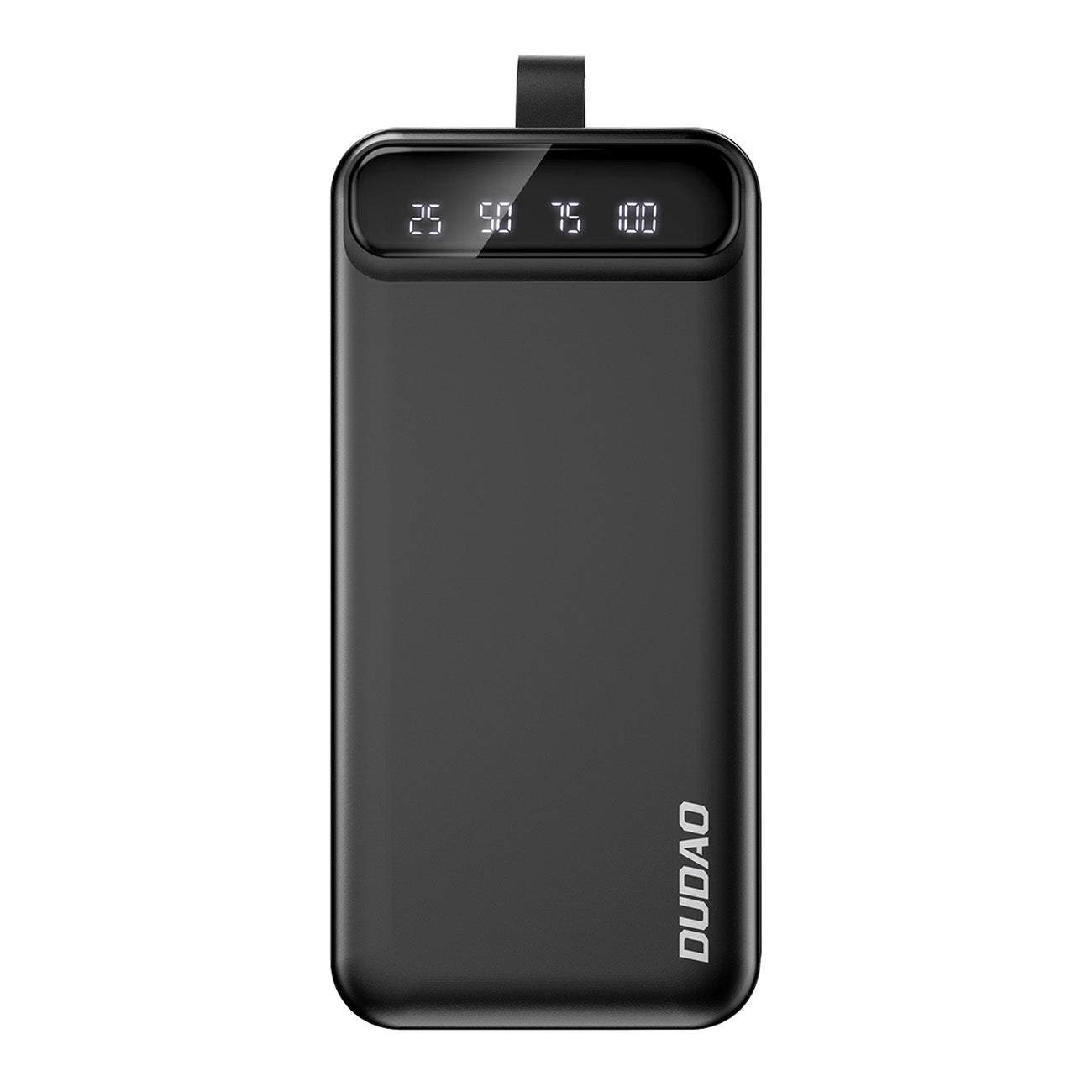 Powerbank Dudao 30000 mAh 2x USB / USB-C com lâmpada LED 10W preto (K8s+ black)