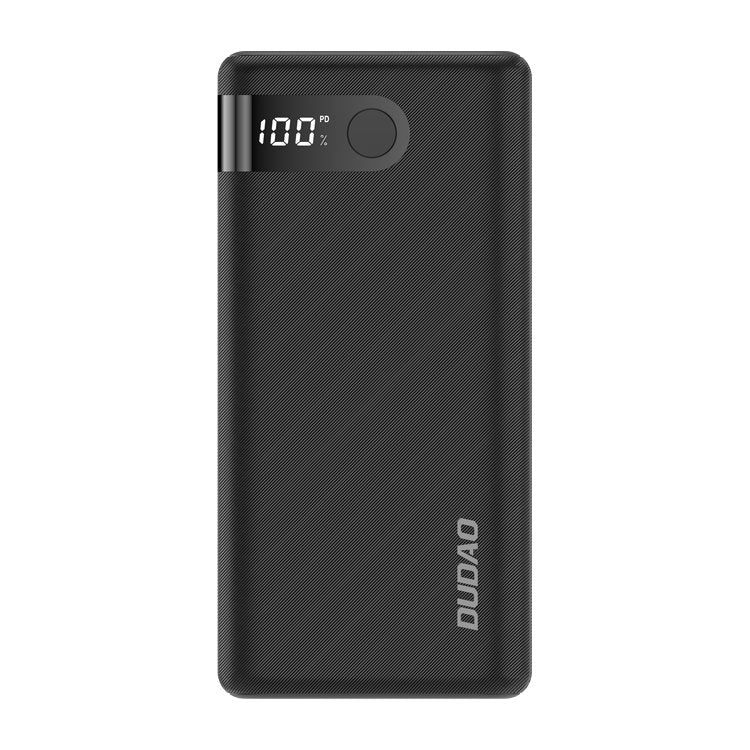 Powerbank Dudao 20000 mAh 2x USB / USB Tipo C / micro USB 2 A com tela LED preto (K9Pro-06)