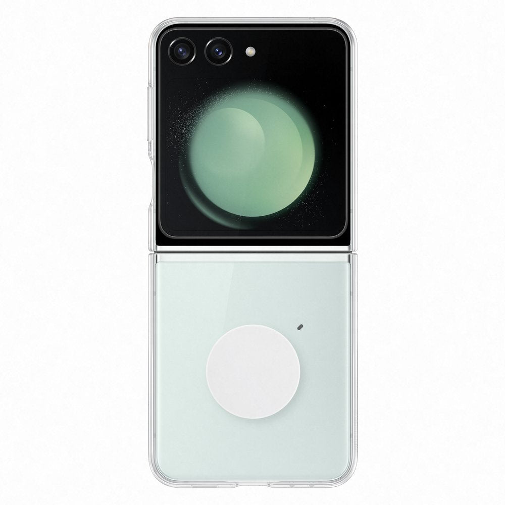 Capa de silicone Gadget Case para Samsung Galaxy Z Flip 5 - transparente