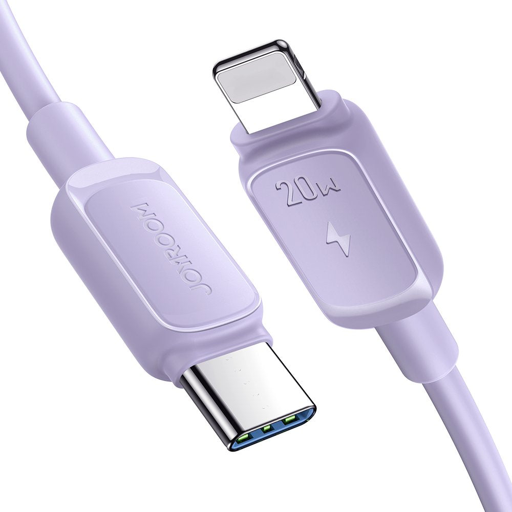 Cabo USB C para Lightning 20W 1,2 m Joyroom S-CL020A14 - roxo