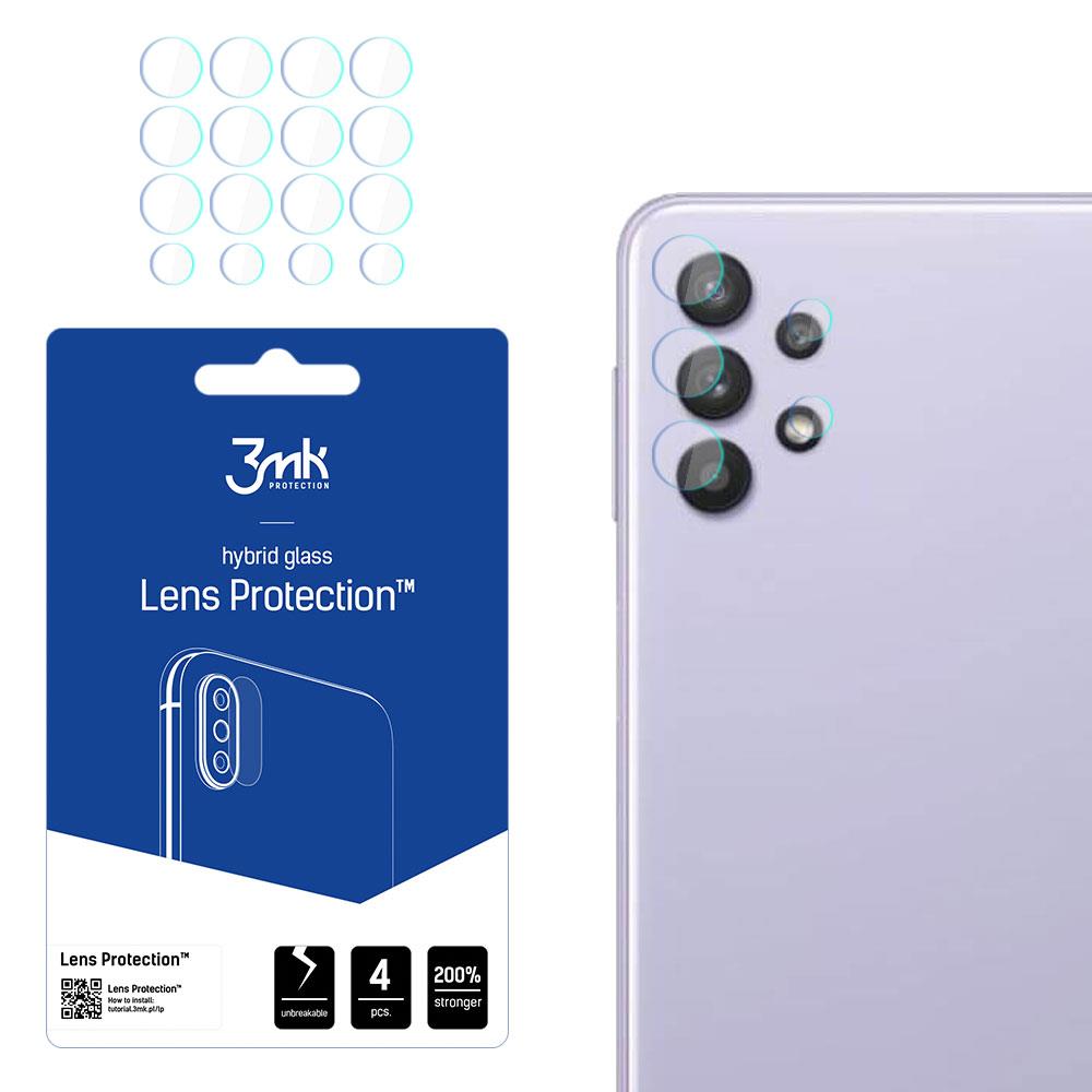 Proteção híbrida 3mk Lens Protection™ para lente de câmera no Samsung Galaxy A33 5G