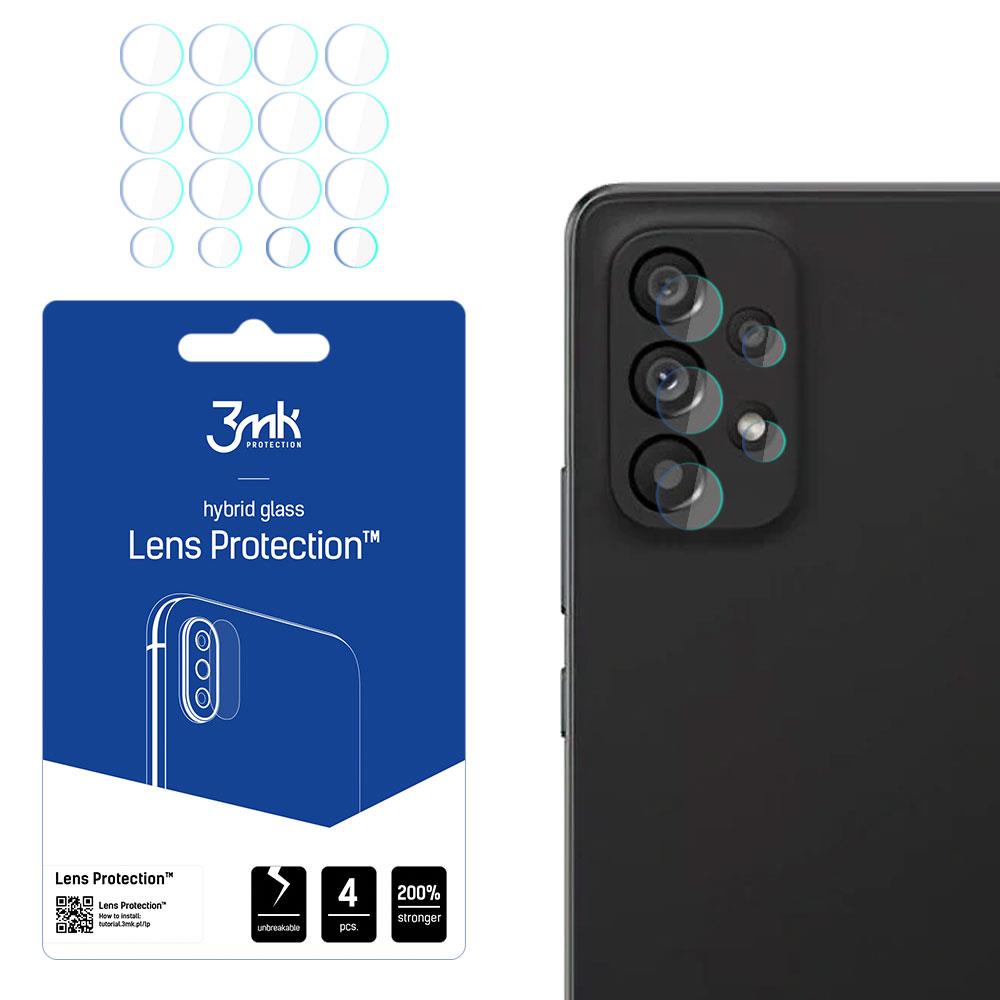 Proteção de Lente Híbrida 3mk para Samsung Galaxy A53 5G
