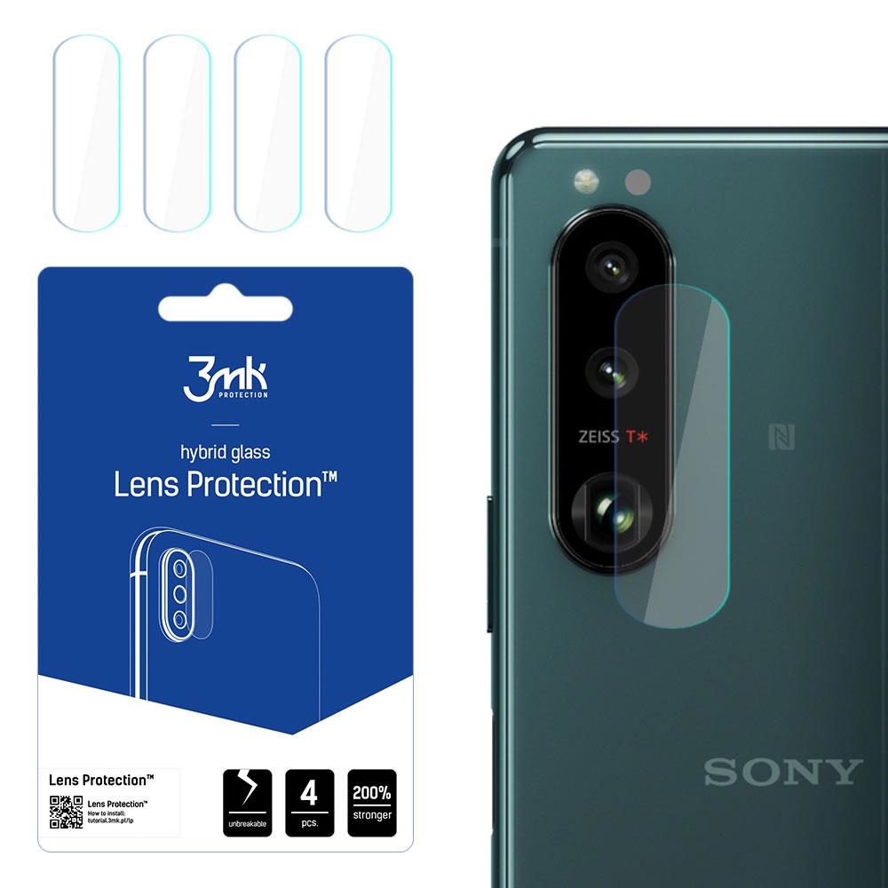 Proteção híbrida 3mk Lens Protection™ para lente de câmera no Sony Xperia 1 III 5G