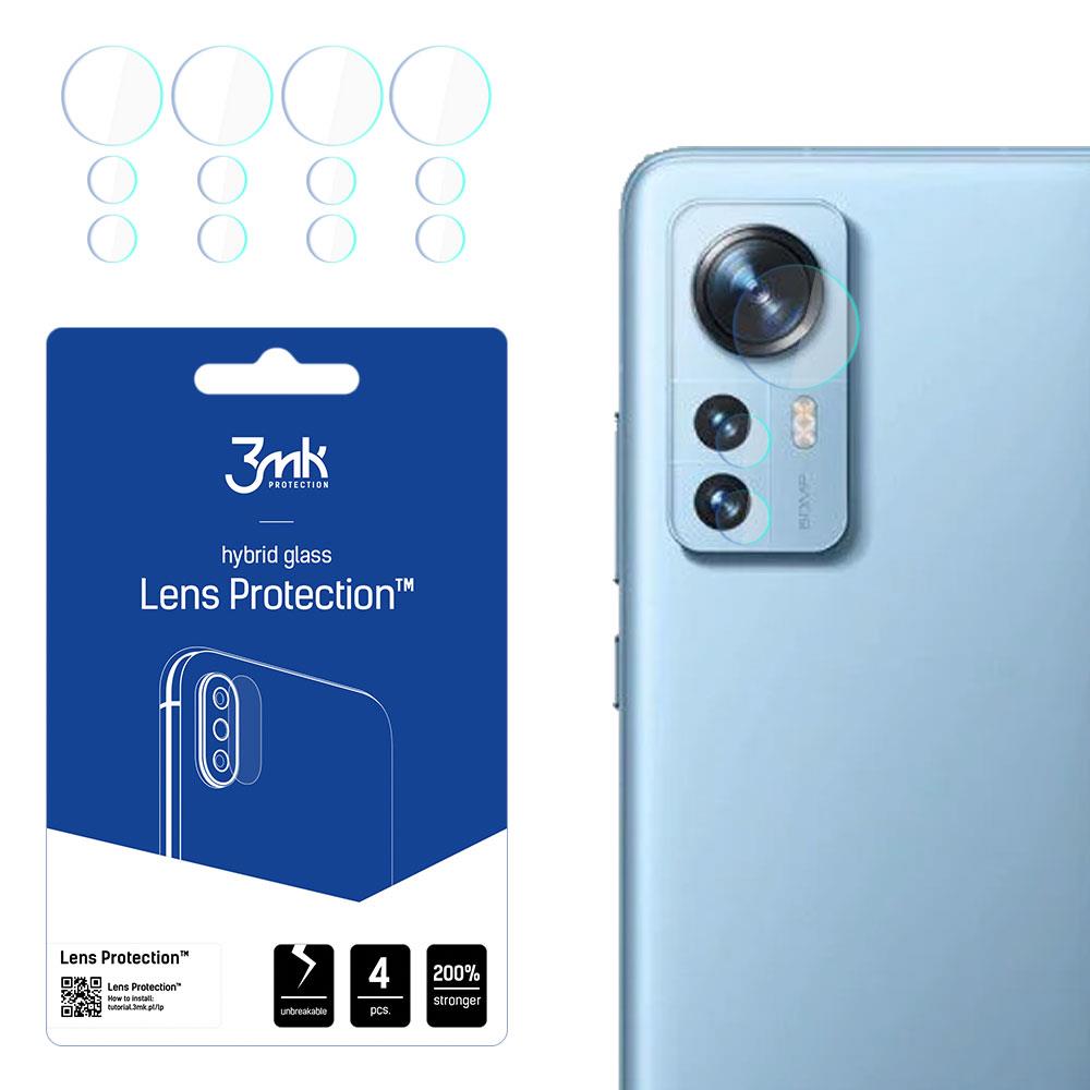 Proteção de Lente Híbrida 3mk para Xiaomi 12 / 12X