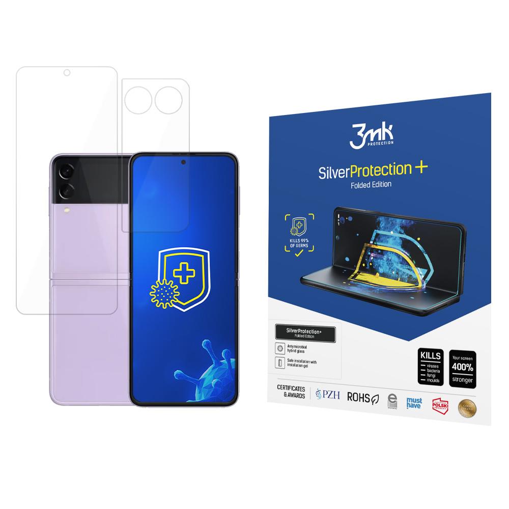 Folia protetora 3mk SilverProtection+ Edição Dobrada para Samsung Galaxy Z Flip 3 5G