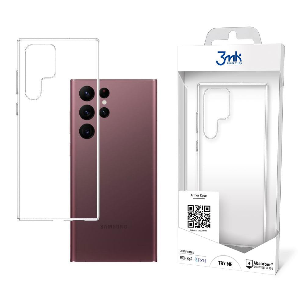 Etui 3mk Armor Case para Samsung Galaxy S22 Ultra 5G - transparente