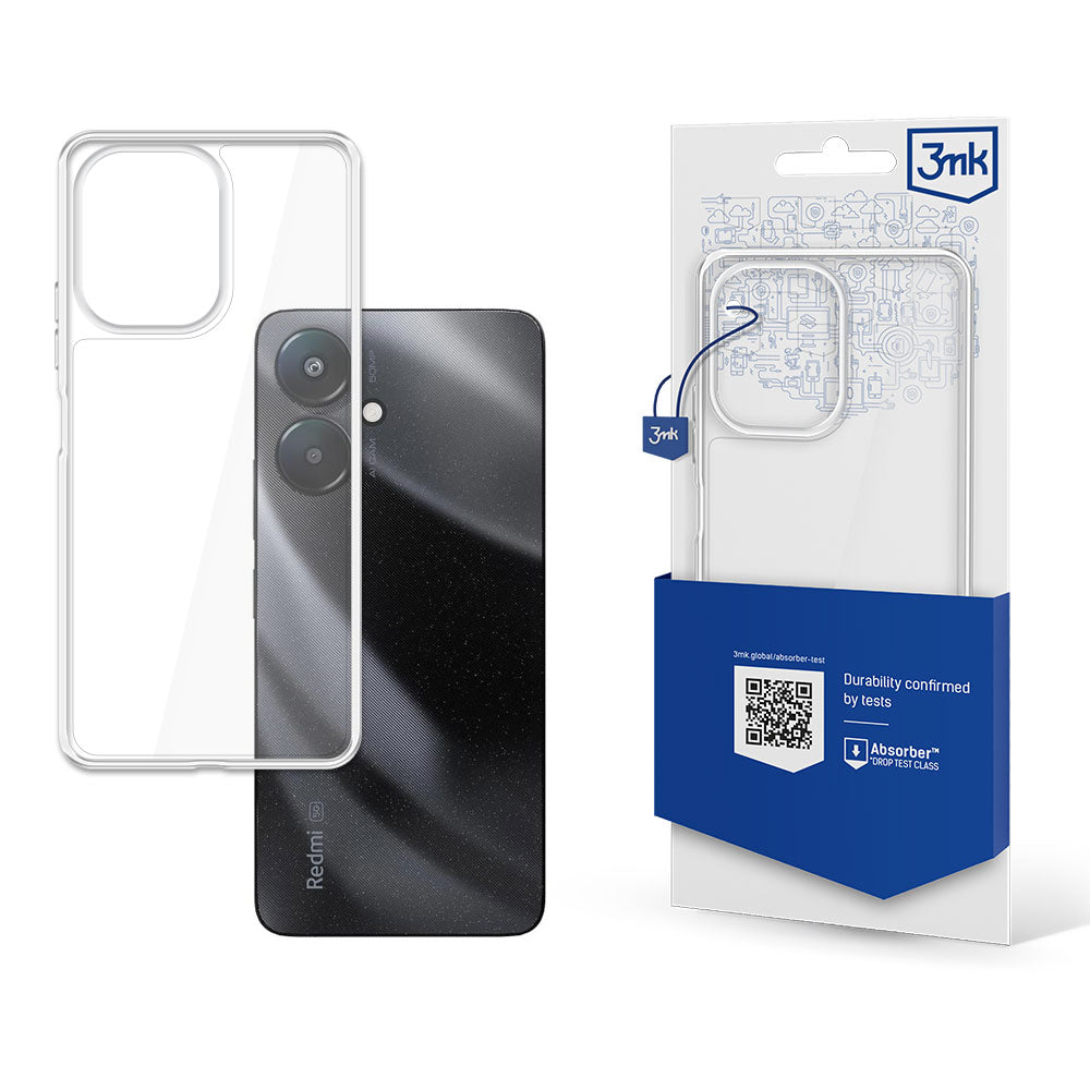 Capa 3mk Armor Case para Xiaomi Redmi 13C 5G - transparente