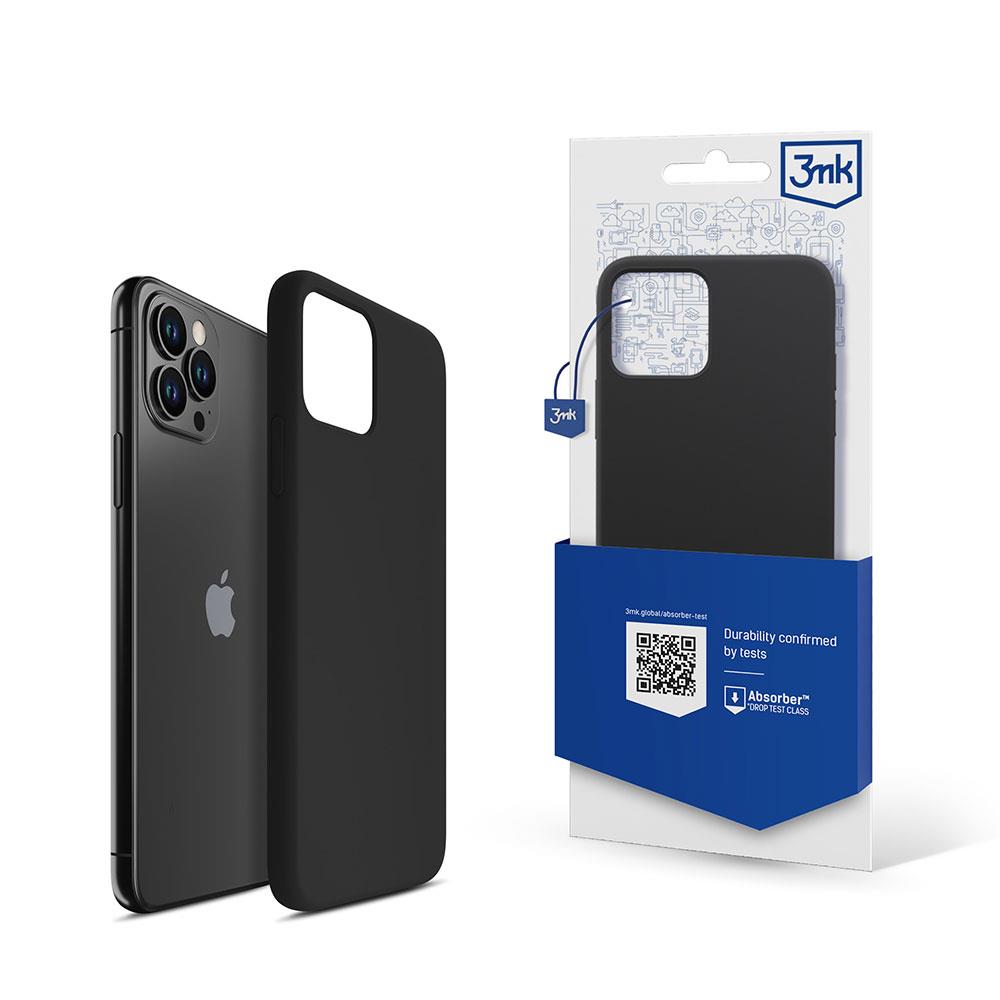 Capa de Silicone 3mk Etui para iPhone 11 Pro Max - preta