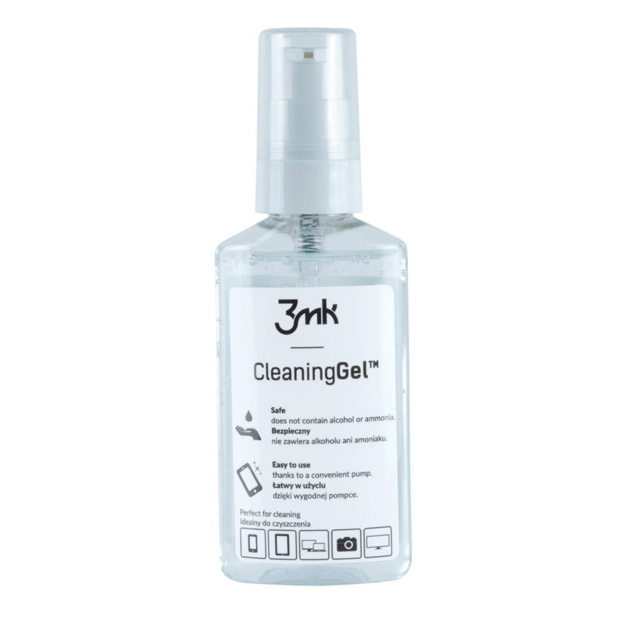 Gel de limpeza 3mk CleaningGel™ para telas de telefones, tablets