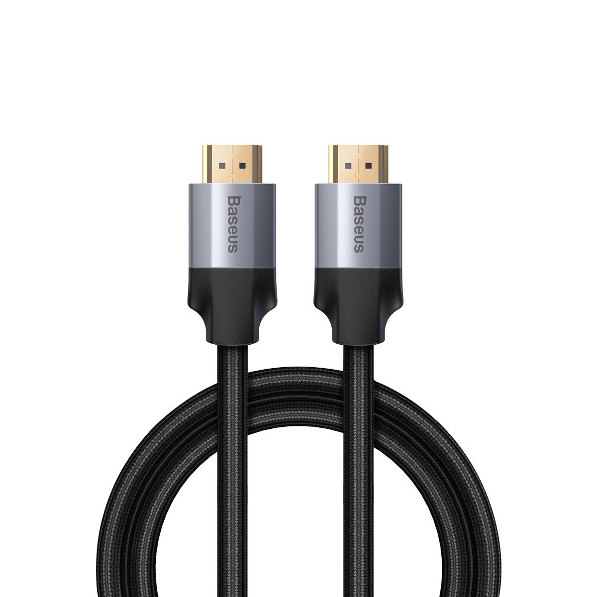 Cabo adaptador Baseus Enjoyment HDMI 4K60Hz 0.75m cinza escuro