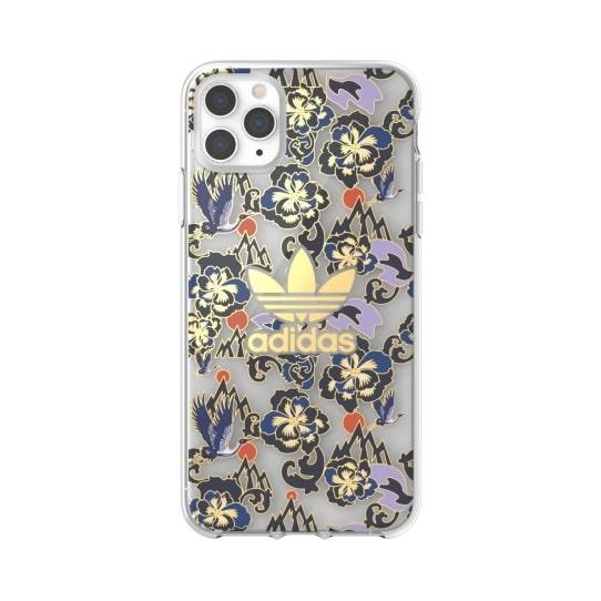 Capa Adidas OR Clear Case CNY AOP para iPhone 11 Pro Max - dourada
