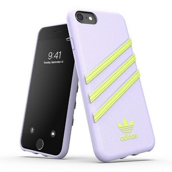 Capa Moldada Adidas OR para Mulher para iPhone SE 2022 / SE 2020 / 8 / 7 / 6S / 6 - cor violeta