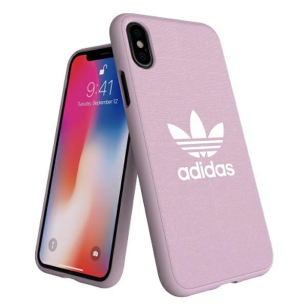 Capa Moldada Adidas OR Canvas para iPhone X / Xs - rosa