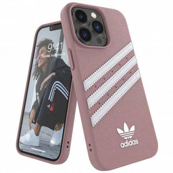 Etui Adidas OR Moulded Case PU para iPhone 13 Pro / iPhone 13 - rosa