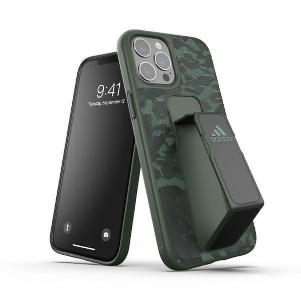 Capa Adidas SP Grip Case Leopard para iPhone 12 Pro Max - verde