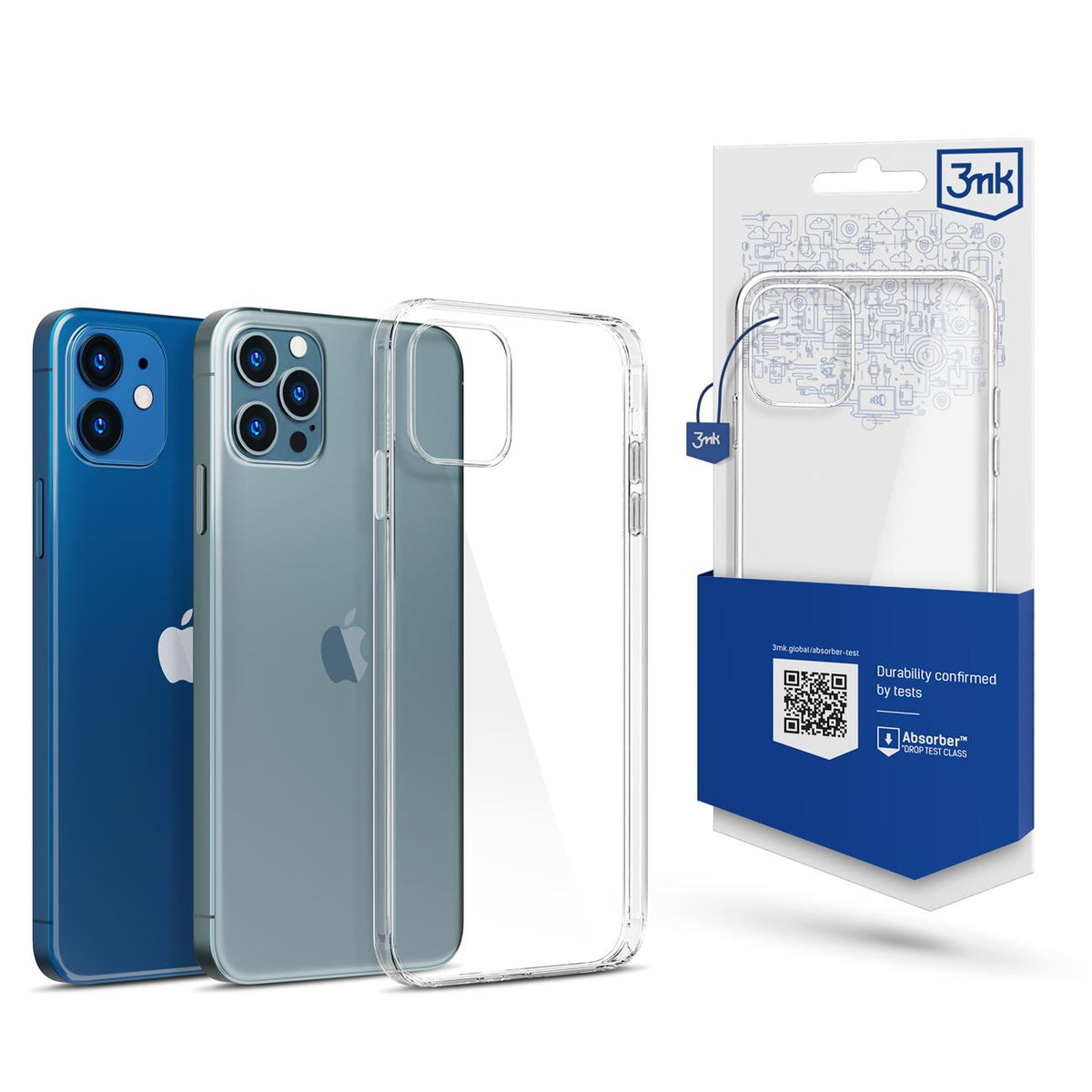 Etui 3mk Clear Case para iPhone 12 / iPhone 12 Pro - transparente