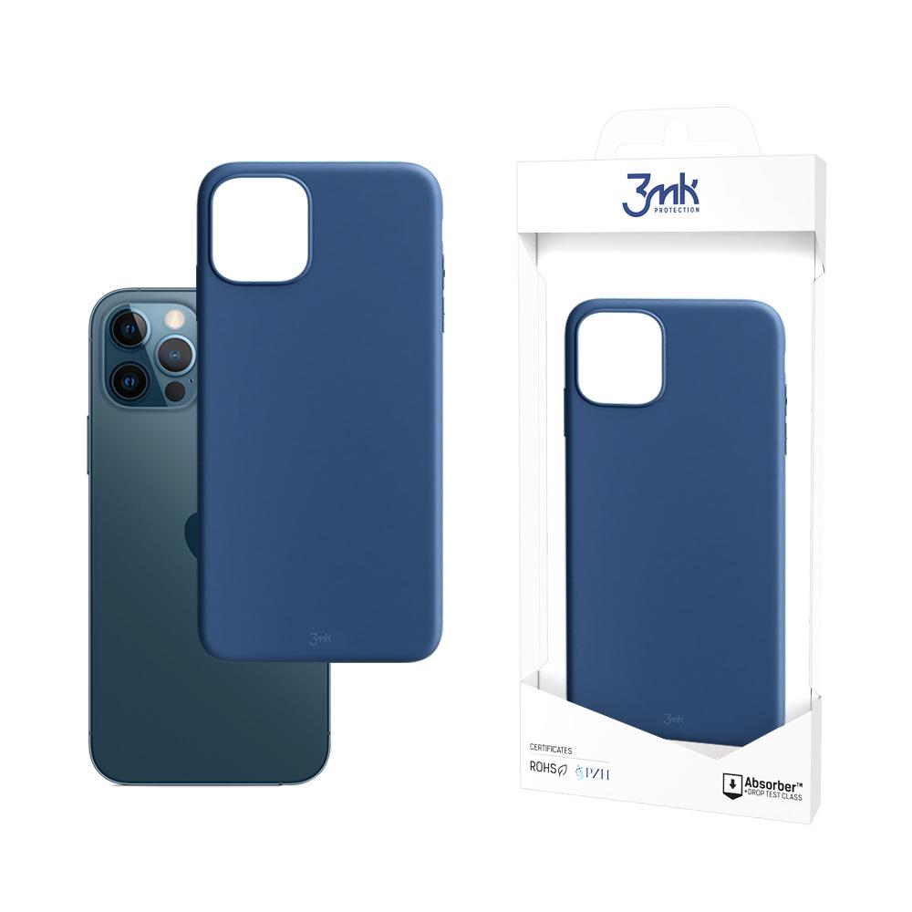 Capa 3mk Matt Case para iPhone 12 / iPhone 12 Pro - azul