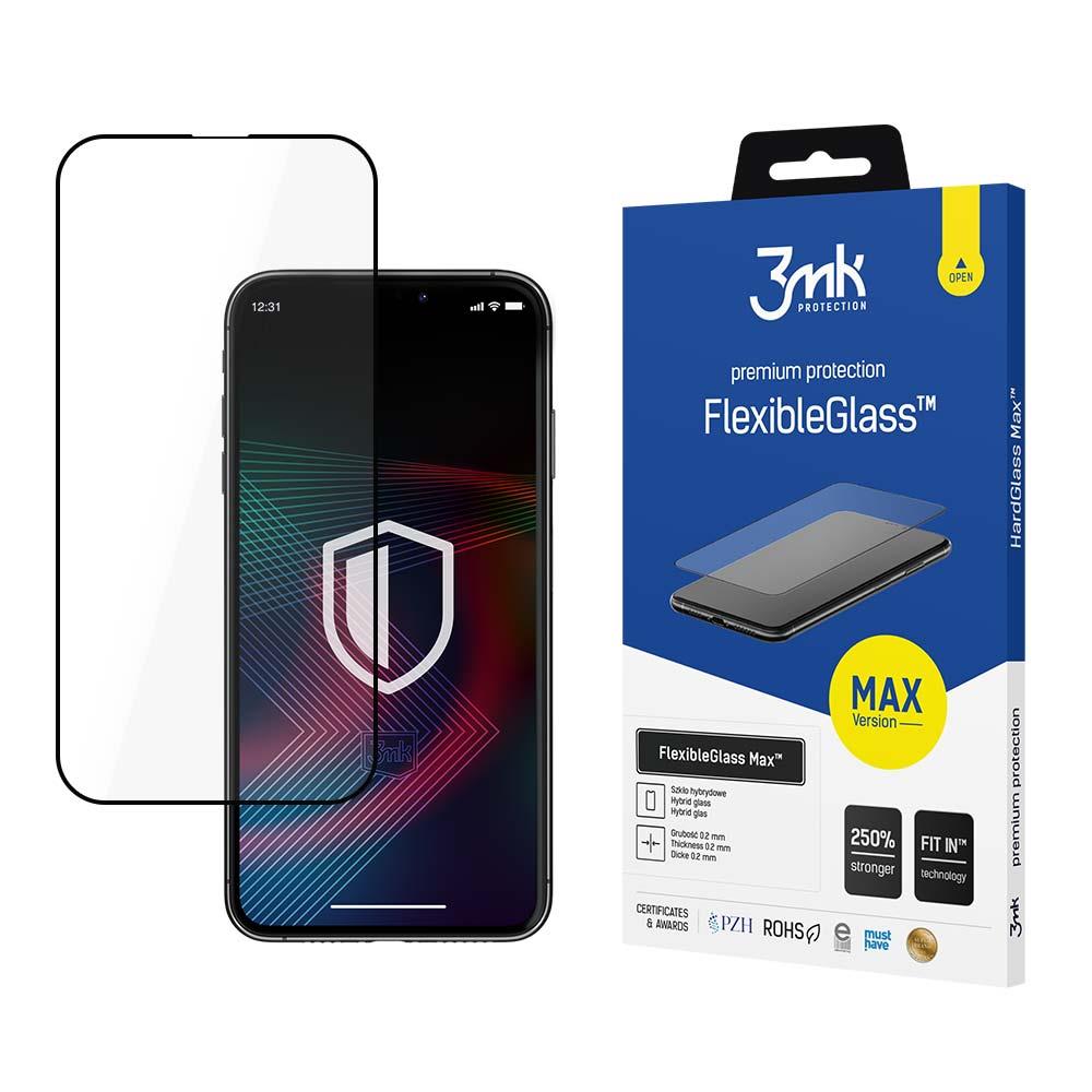 Vidro híbrido 3mk FlexibleGlass Max™ para iPhone 14 Pro