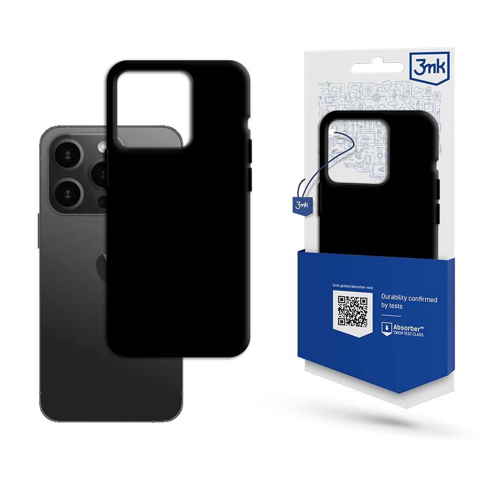 Capa 3mk Matt Case para iPhone 15 Pro Max - preta