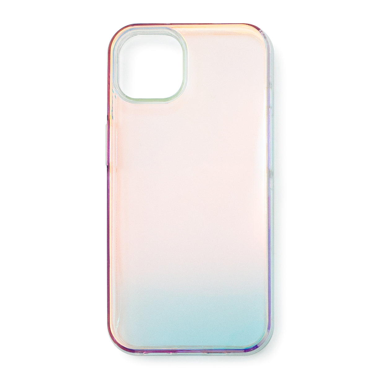 Capa Aurora para iPhone 13 Pro Max, capa gel opalescente dourada.