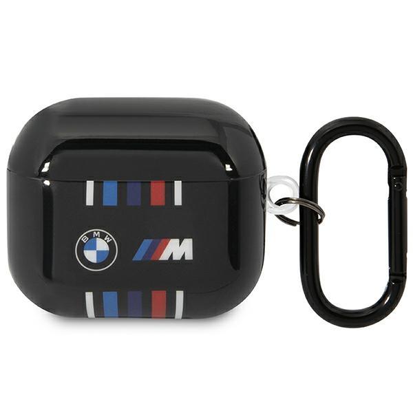 Capa BMW Multiple Colored Lines para AirPods 3ª geração - preta