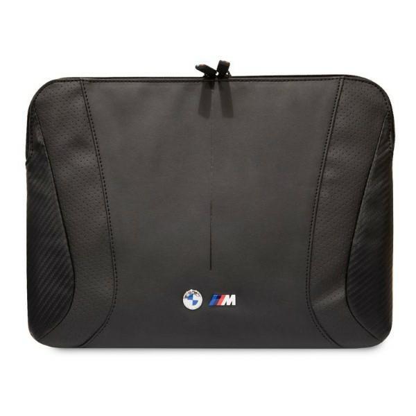 Capa BMW Carbon&Perforated para laptop de 14" - preta