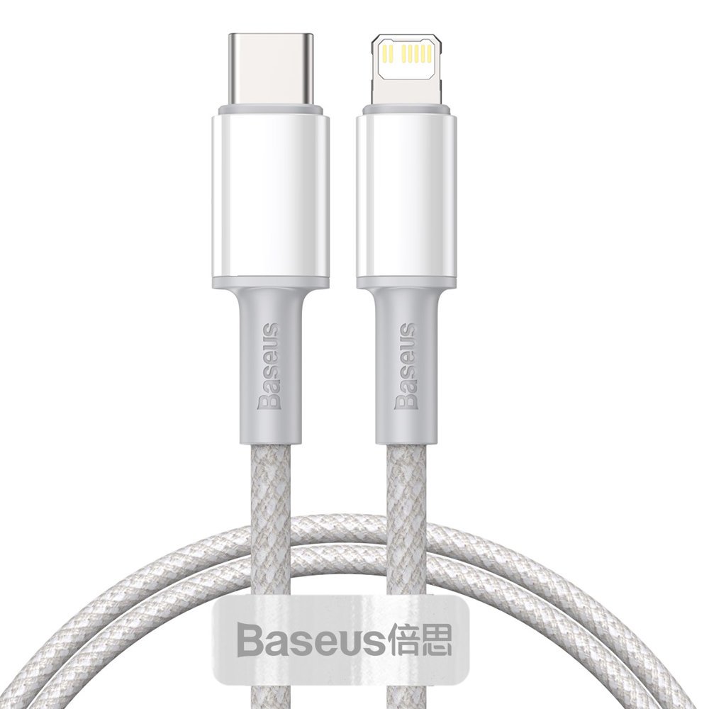 Cabo Baseus CATLGD-01 Lightning - USB-C PD 20W 480Mb/s 1m - preto