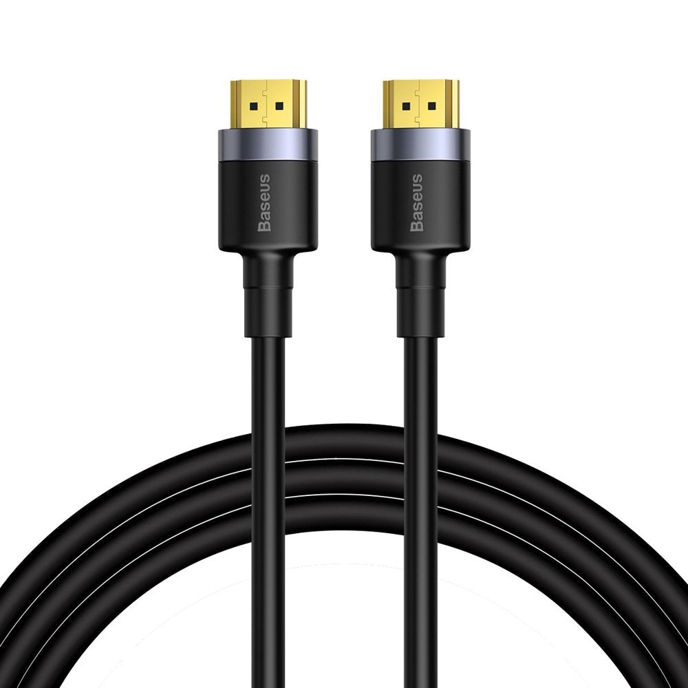 Baseus Cafule cabo HDMI 2.0 4K 60 Hz 3D 18 Gbps 2 m preto (CADKLF-F01)