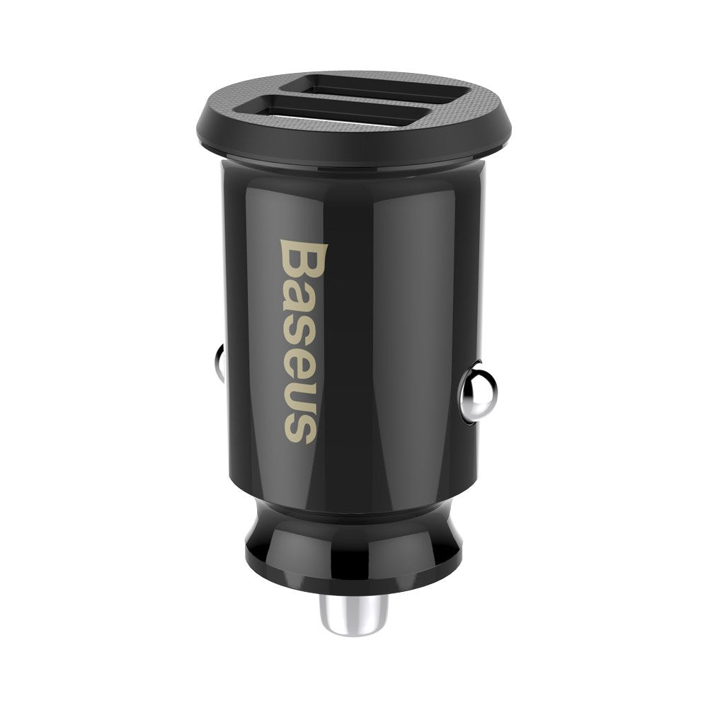 Baseus Fish Eye Spring Data Cable cabo de mola USB / Lightning 1M 2A preto (CALSR-01)