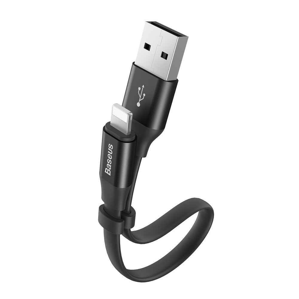 Baseus Yiven cabo de dados em tecido trançado USB / Lightning 1,8M vermelho (CALYW-A09)