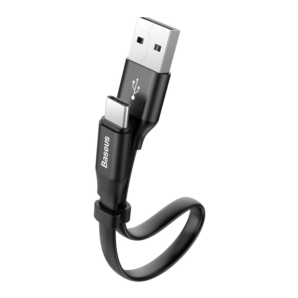 Baseus Yiven cabo de dados em tecido trançado USB / Lightning 1,2M preto (CALYW-01)