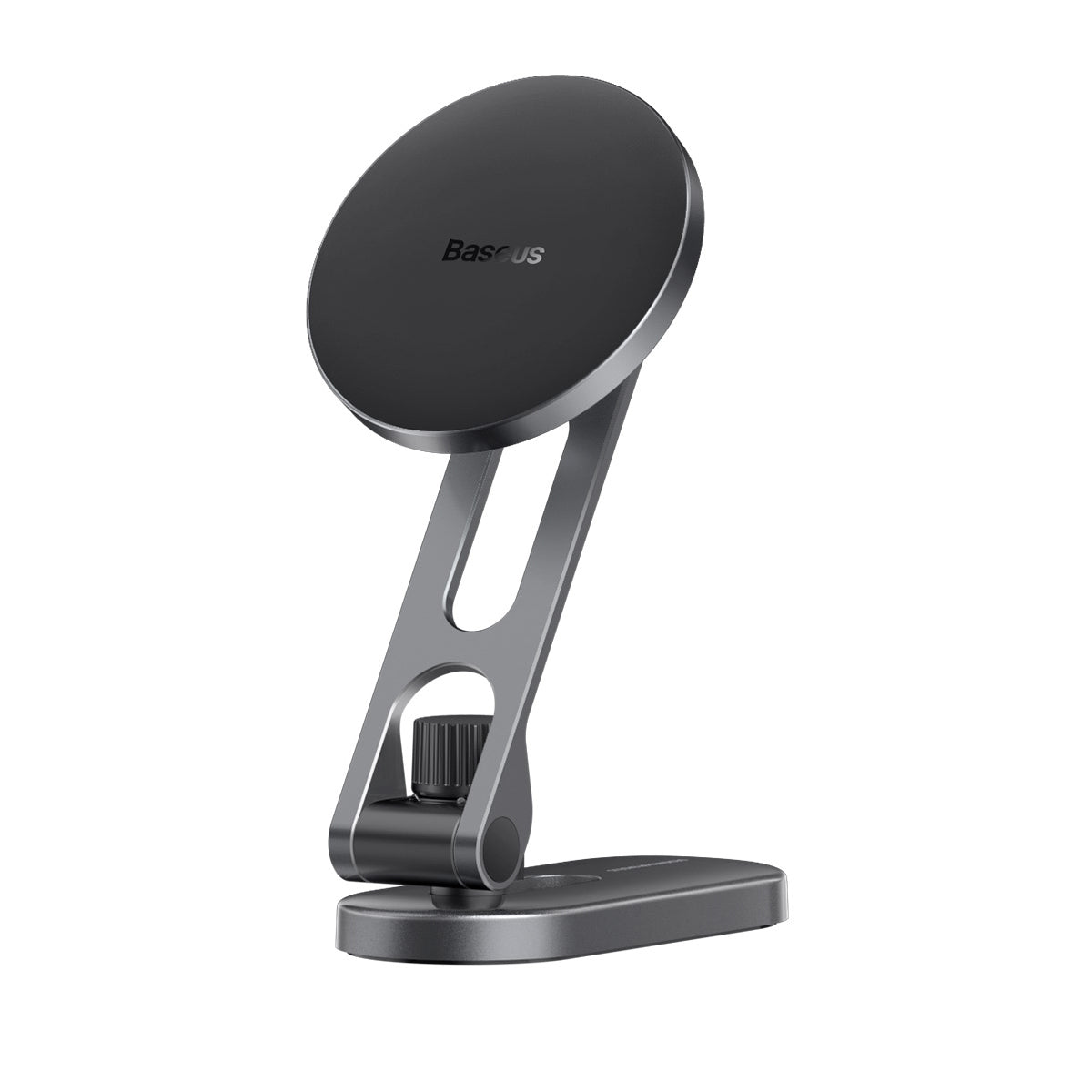 Suporte magnético para carro Baseus T-Space para painel - prateado