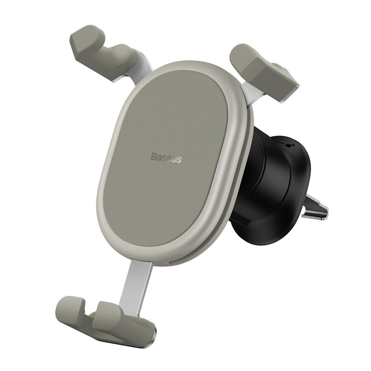 Suporte para telefone veicular gravitacional Baseus para grade de ventilação branco (SUWX000002)