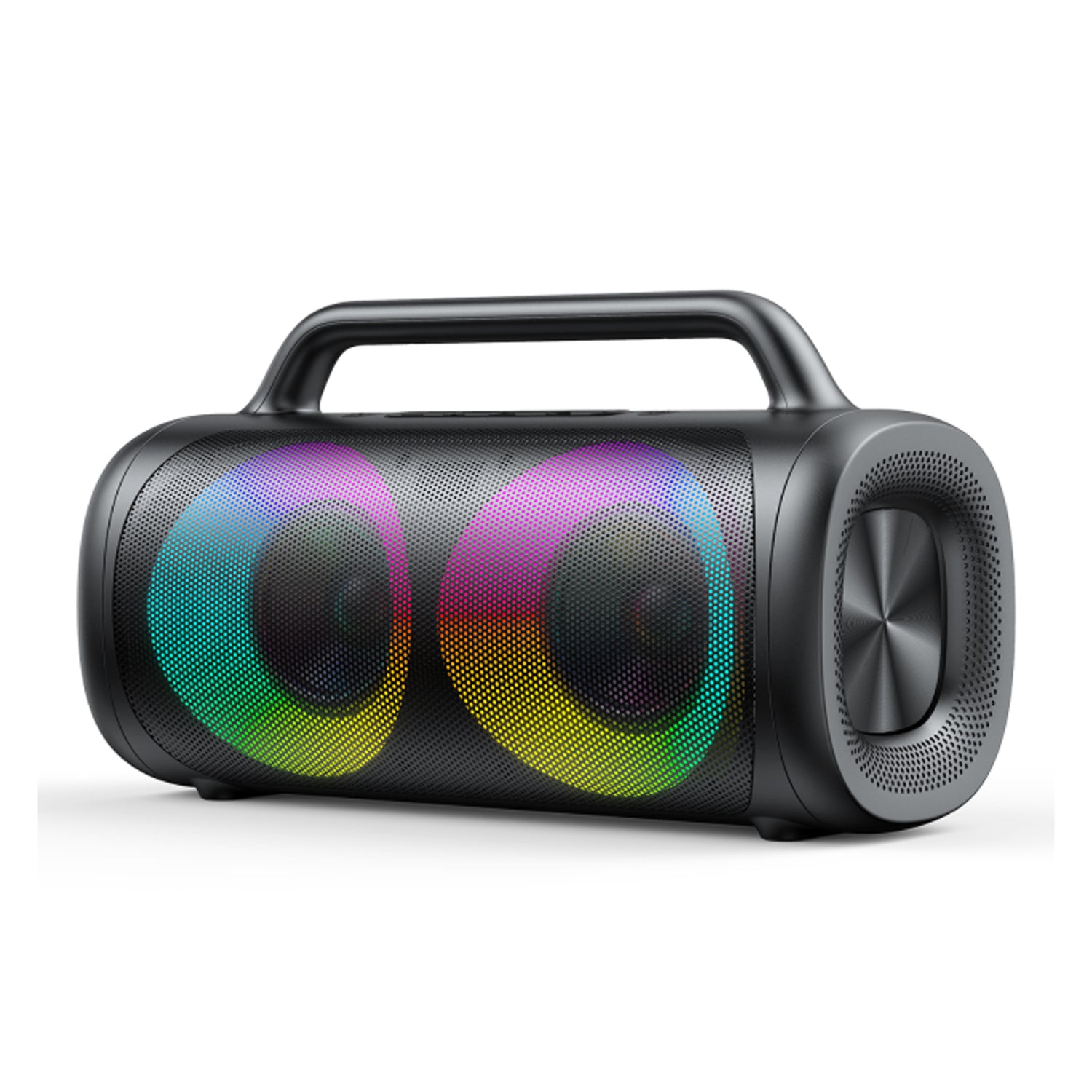 Joyroom alto-falante bluetooth sem fio 5.1 com iluminação LED colorida preto (JR-MW02)
