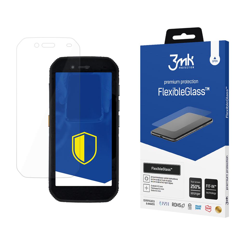 Vidro híbrido 3mk FlexibleGlass™ para CAT S42