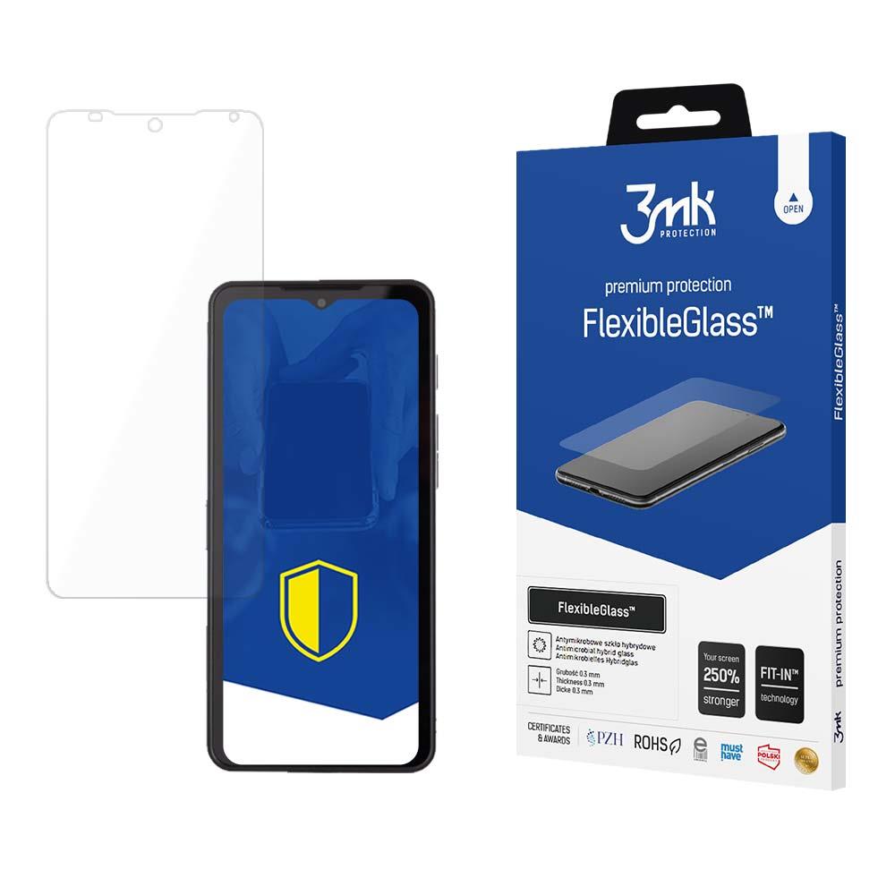 Vidro híbrido 3mk FlexibleGlass™ para CAT S75