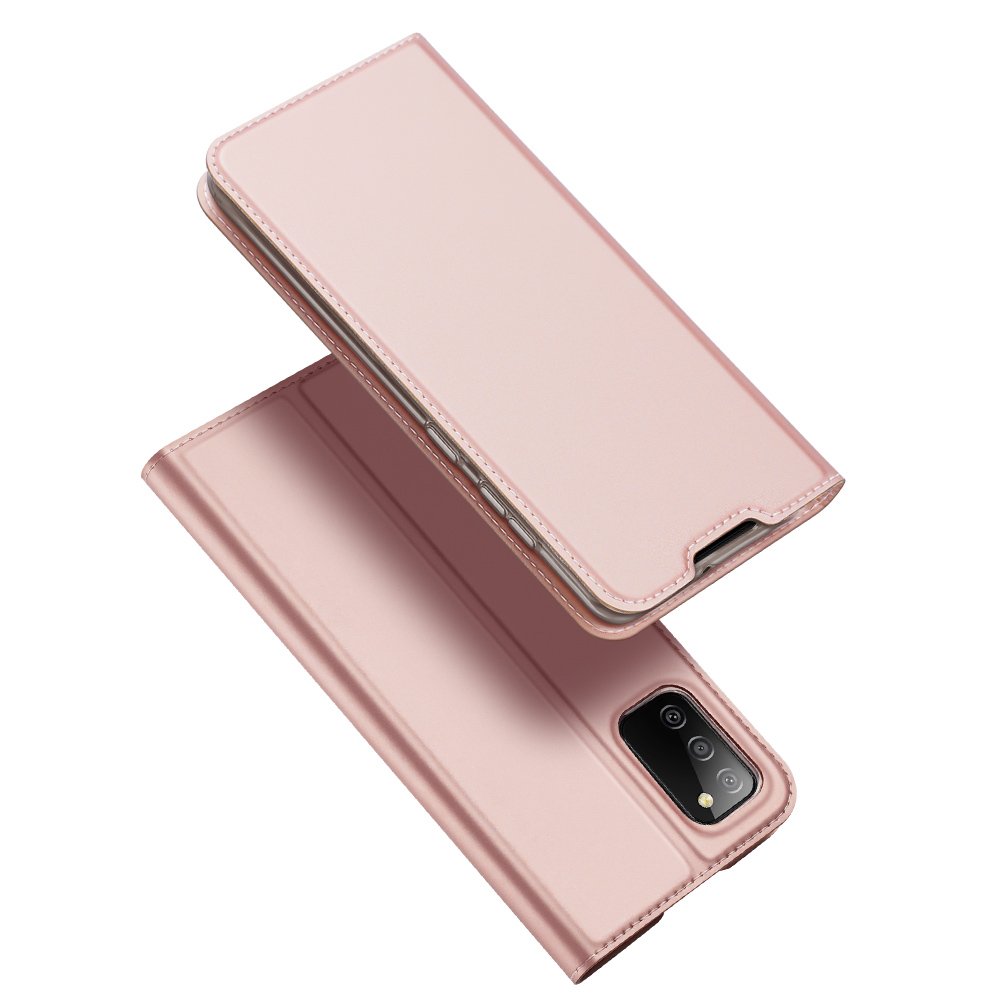 DUX DUCIS Skin Pro capa carteira com aba para Samsung Galaxy A02s EU preto