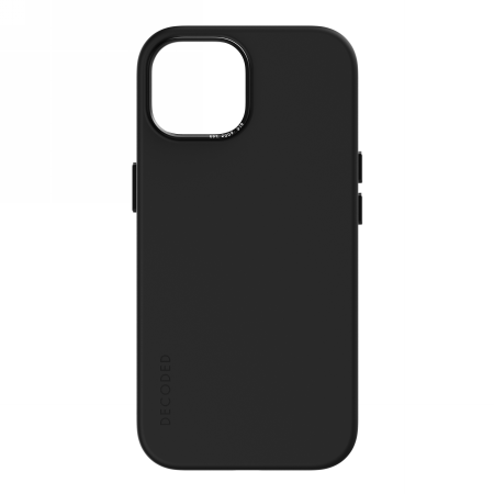 Capa de Silicone Decoded com MagSafe para iPhone 15 Plus - preta