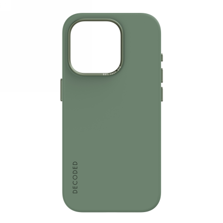 Capa de Silicone Decoded com MagSafe para iPhone 15 Pro Max - verde