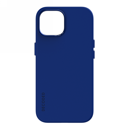 Capa de Silicone Decoded com MagSafe para iPhone 15 - azul