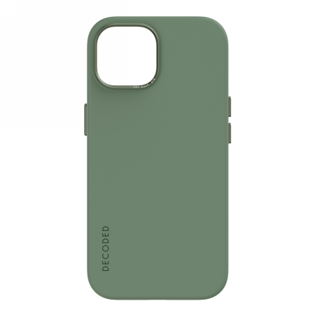 Capa de Silicone Decoded com MagSafe para iPhone 15 - verde